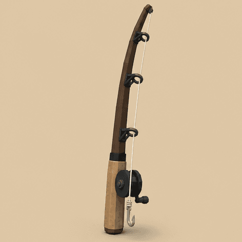 Fishing Rod — oblique view