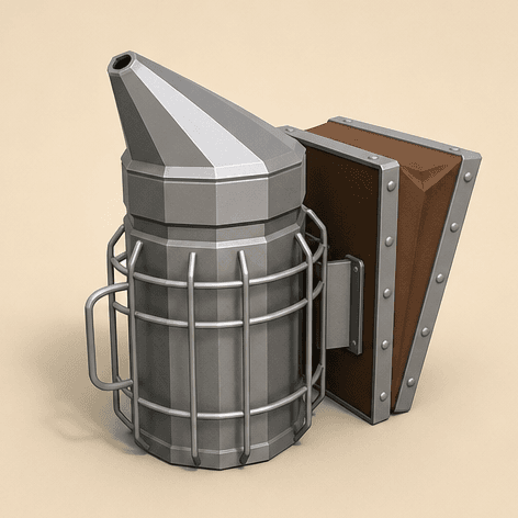 Beehive Smoker — oblique view