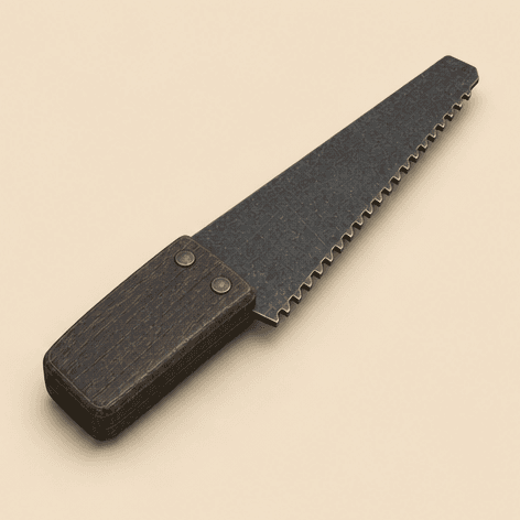 Carpenter’s Saw — oblique view