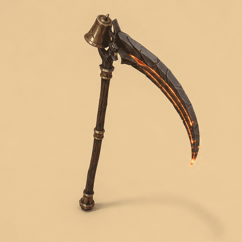 Nightcinder Scythe final progression level
