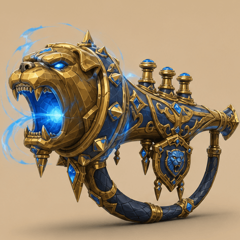 Stonehowl Battle Horn final progression level