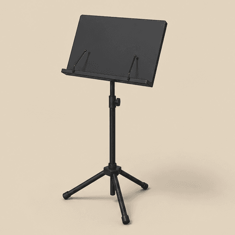 Music Stand — oblique view